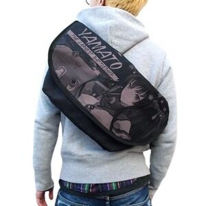 NWT COSPA Kantai KanColle Yamato Largest Battleship Anime Messenger Bag Black